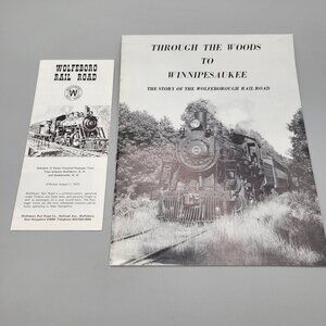 The Story of the Wolfeborough Railroad Through the Woods to Winnipesaukee Book